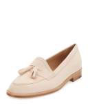 Aldena Tassel Suede Loafer, Bone