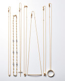 Station Diamond Necklace