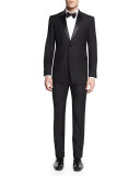 Wool/Mohair Tuxedo, Black