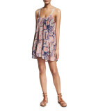 Kasbah Paisley-Print Dress