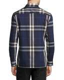 Nelson Check Stretch-Cotton Shirt