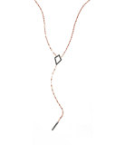 Reckless Rose Kite Bar Lariat Necklace