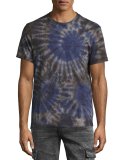 Spiral Tie-Dye T-Shirt, Indigo