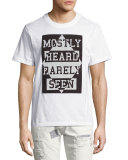 Argyle Inverted Logo T-Shirt, White