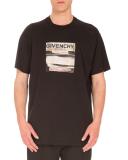 Cuban-Fit Vintage Logo-Print T-Shirt, Black