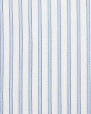 Wide Striped Woven Dress Shirt, Open White Pattern