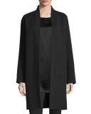 Brushed Wool Double-Face Coat 