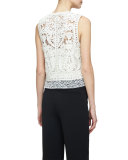 Giselle Crochet Lace Vest 