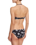 Anemone-Printed Two-Piece Bikini Set