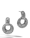 Classic Chain Silver Drop Earrings