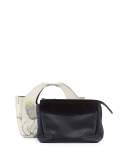 Two for One 10th Floral Tote Bag, White Multi