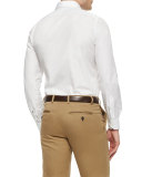 Basic Woven Sport Shirt, White