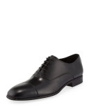 Remigio Cap-Toe Oxford, Black