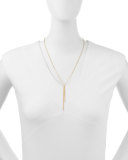 Double-Bar Pendant Necklace
