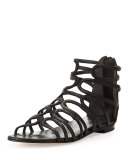 Happyloops Leather Caged Sandal
