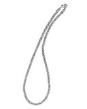 S/S CAVIAR ROPE NECKLACE 4MM