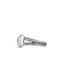 Petite Albion Ring with Prasiolite and Diamonds