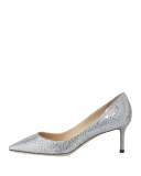 Romy Glitter Pointed-Toe 60mm Pump