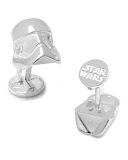 3D Star Wars Stormtrooper Sterling Silver Cuff Links