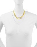 Diamond Cairo 18k Five-Strand Necklace