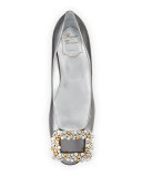 Belle de Nuit Pearly 35mm Pump, Silver