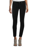 Verdugo Ultra-Skinny Ankle Jeans, Black Overdye