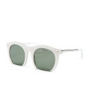 The Foundry Cutoff Sunglasses, Pearl