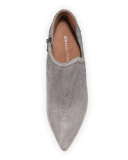 Talia Pointed-Toe Ankle Boot, Cloud Gray