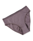 Soft Touch High-Cut Briefs, Warm Gray
