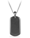 Black Titanium Tag