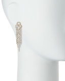 18K Rose Gold & Diamond Tassel Earrings