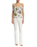 Nouveau Flared Stretch Jeans