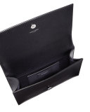 Monogram Grain Calfskin Clutch Bag, Fuchsia