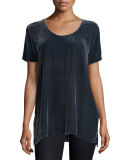 Taylor Mixed Velvet Tee