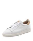 Men's Apollo Leather Sneaker, White