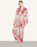 Autumn Notch Pajama Set, Multicolor