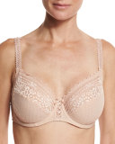 Hanae 3-Part Full-Cup Bra, Pink/Cream