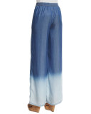 Daybreak Ombre Wide-Leg Pants 