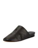 Oren 2 Leather Mule Flat, Black