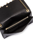 Sugar Small Pearls Wallet-on-Chain, Black