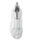 Fierce Mesh High-Top Sneaker, White