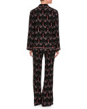 Love Blade Pajama Pants, Black