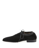 Bombe Suede Oxford, Black