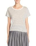 Classic Stripe Relaxed Pima Cotton Tee