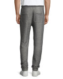 Roma Jogger Pants, Medium Gray