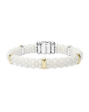 Ceramic 9mm Pearl Caviar Bracelet