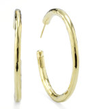 Glamazon 18k Gold #3 Hoop Earrings