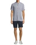 Clyde Cotton-Linen Shorts