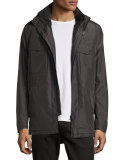 Marcus Hilborough Field Jacket, Light Gray