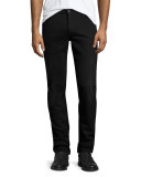 Fit 2 Slim-Leg Denim Jeans, Worn Black